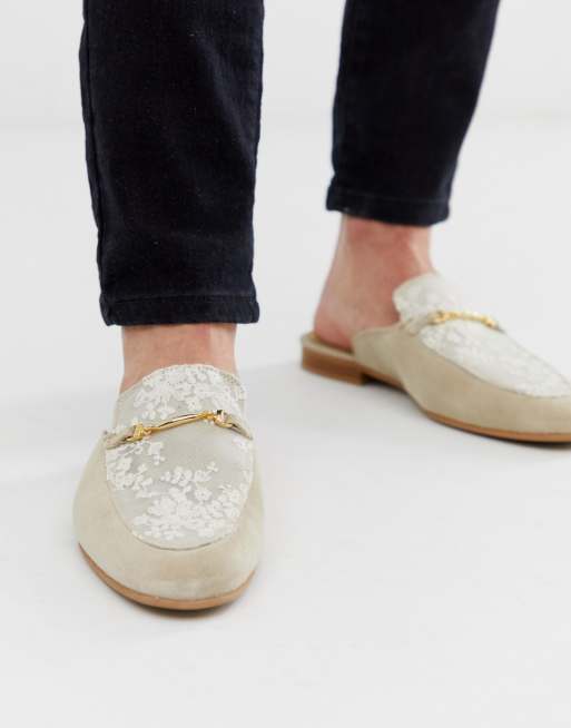 asos design backless mule loafer