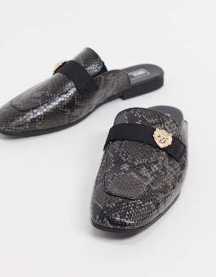 asos backless loafers