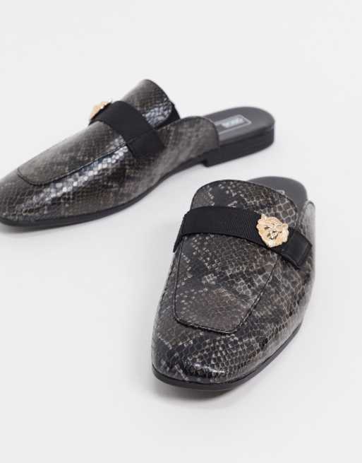 asos design backless mule loafer