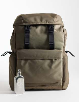 Asos Design Backpack In Green
