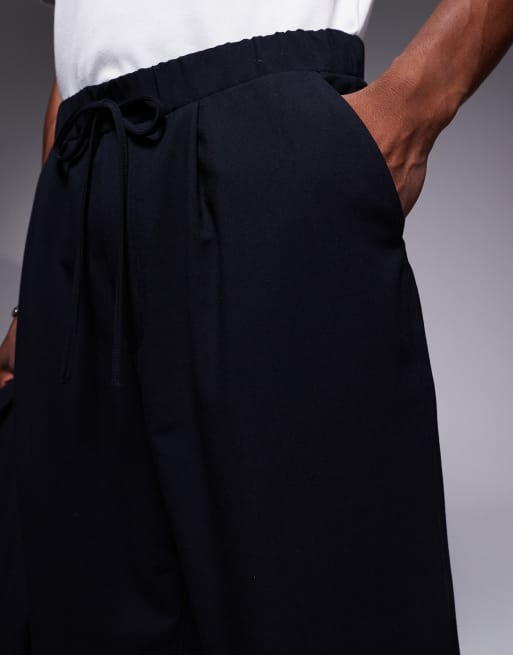 ASOS DESIGN - Baggy broek in marineblauw, deel van co-ord set, 5 van 5
