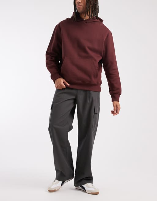 ASOS DESIGN baggy cargo trousers in grey, 2 of 5