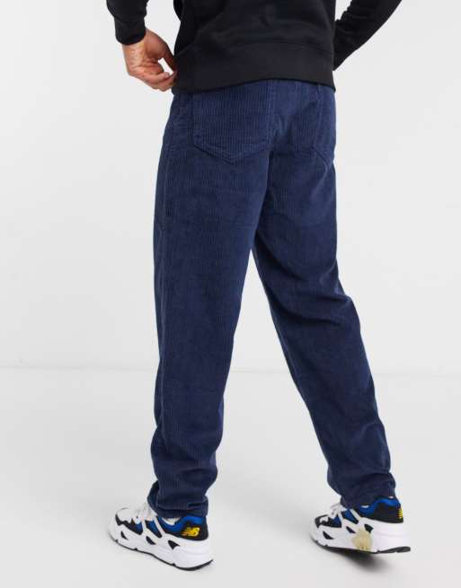 Navy store cord pants