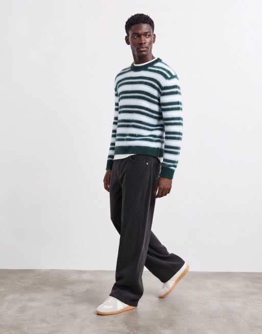 ASOS DESIGN baggy corduroy pants in charcoal, 7 of 10