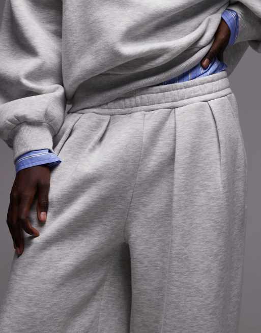 ASOS DESIGN baggy fit co-ord trousers in grey, 3 of 5
