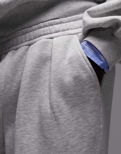 ASOS DESIGN baggy fit co-ord trousers in grey, 5 of 5