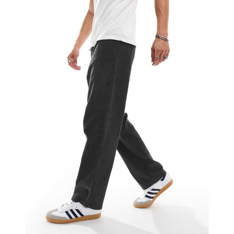 TIGHTBOOTH CORD BAGGY PANTS charcoal（TIGHTBOOTH CORD BAGGY