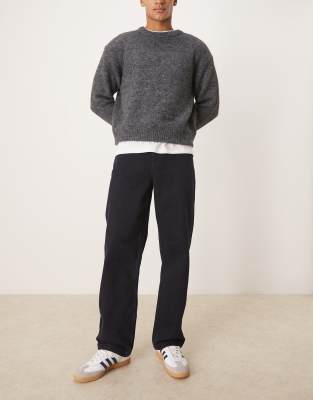 Asos Design Baggy Fit Jeans In Multi