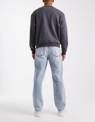 Asos Design Baggy Fit Jeans In White