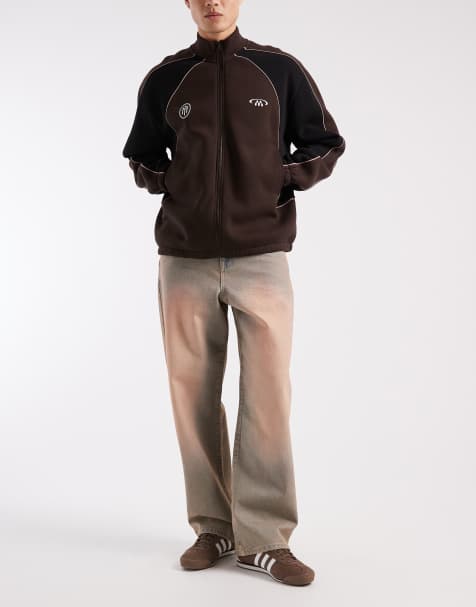 ASOS DESIGN - Baggy jeans i forvasket lyserød - view 1