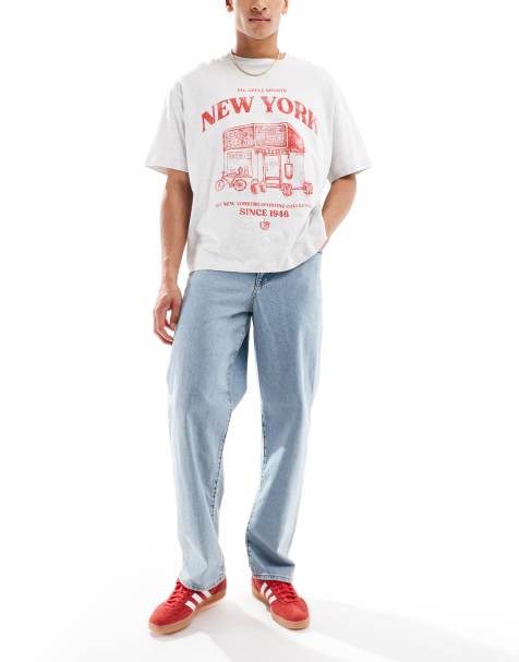 ASOS DESIGN - baggy jeans i light wash blue - view 1