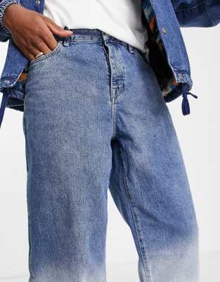 faded baggy jeans