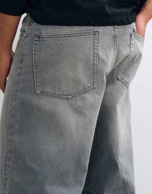 ASOS DESIGN baggy jeans in gray, 4 of 5