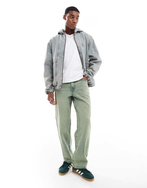 ASOS DESIGN – Baggy-Jeans in hellblauer Waschung mit Vintage-Tönung - view 1