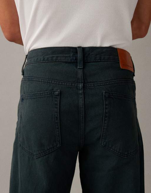 ASOS DESIGN baggy jeans in overdyed blue, 4 of 7