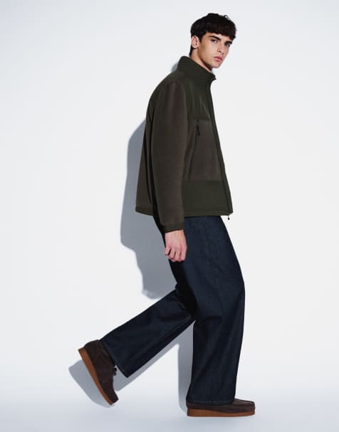 ASOS DESIGN baggy jeans in raw indigo - view 1