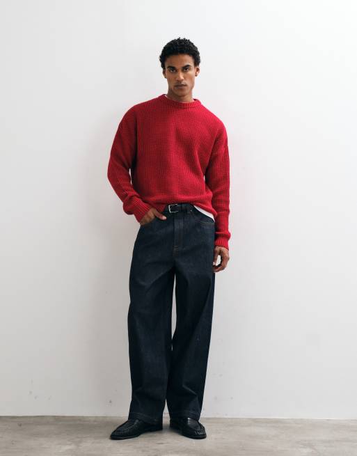 ASOS DESIGN baggy jeans in raw indigo, 6 of 10