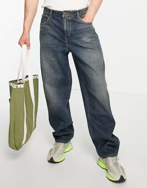 baggy jeans dark wash