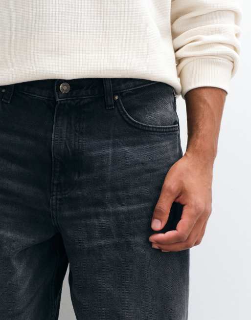 ASOS DESIGN – Baggy-Jeans in verwaschenem Schwarz, 2 von 5