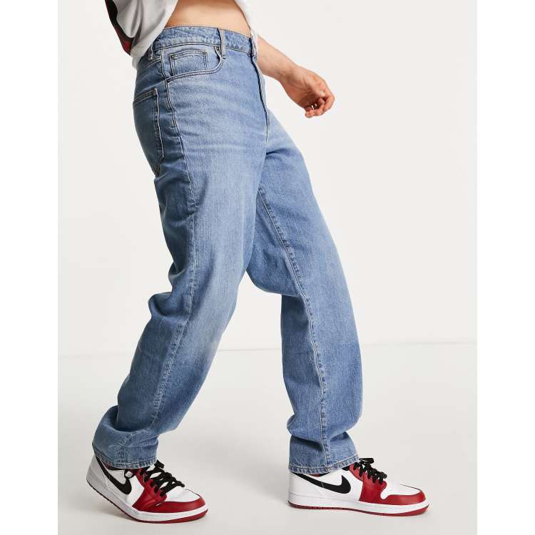 ASOS DESIGN baggy jeans in vintage mid wash | ASOS