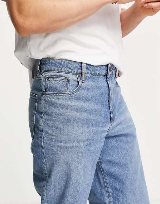 ASOS DESIGN baggy jeans in vintage mid wash, 3 of 4