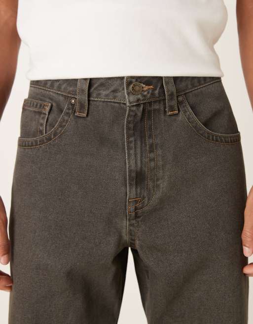 ASOS DESIGN baggy jeans in washed black, 5 of 5