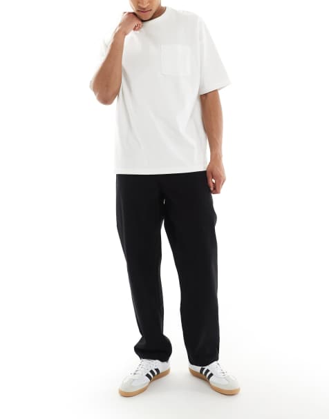 ASOS DESIGN - Baggy jeans in zwart - view 1