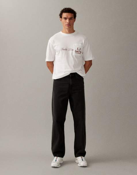 ASOS DESIGN - Baggy jeans met zwarte wassing - view 1