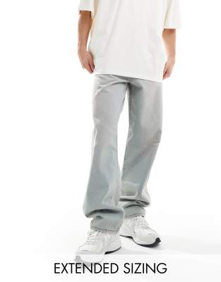 ASOS DESIGN essential oversized long sleeve t-shirt in white