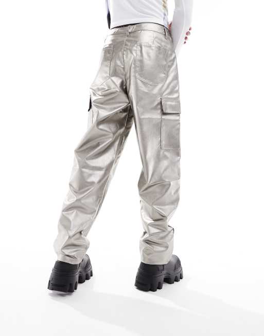 Baggy clearance silver pants