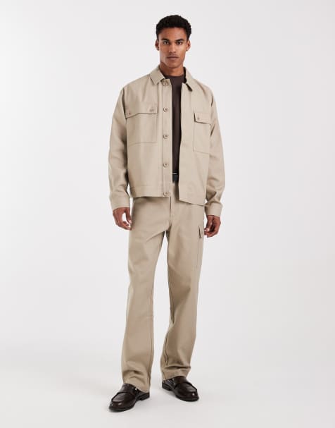 ASOS DESIGN - Baggy og beige sæt - view 1