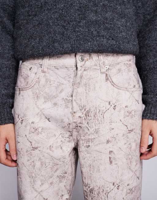 ASOS DESIGN baggy pants in all over print, 5 of 5
