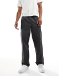 [ASOS DESIGN] ASOS DESIGN baggy pull on cargo pants in grey XS CHARCOAL