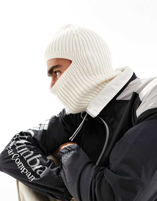 ASOS DESIGN balaclava in ecru