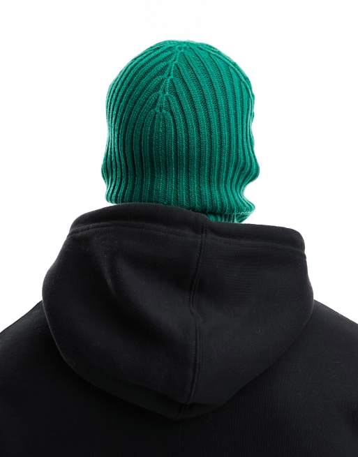 ASOS DESIGN – Gräddvit balaclava