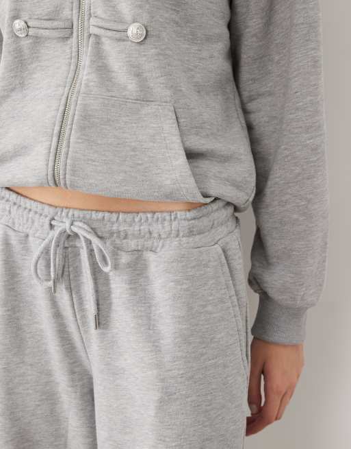 ASOS DESIGN Ballon-Jogger in Grau meliert, 4 von 5