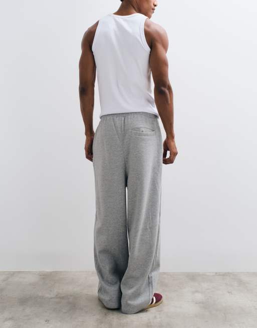 ASOS DESIGN – Ballon-Jogginghose in meliertem Grau mit Oversize-Schnitt , 3 von 5