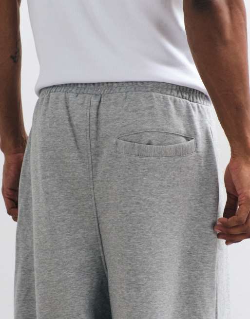ASOS DESIGN – Ballon-Jogginghose in meliertem Grau mit Oversize-Schnitt , 5 von 5