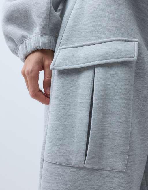 ASOS DESIGN ballonbukser i grå som sæt, 3 af 5