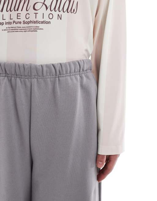 ASOS DESIGN balloon fit jogger in grey | ASOS
