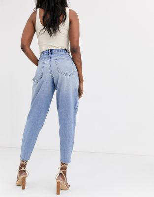 ASOS DESIGN balloon leg boyfriend jeans 