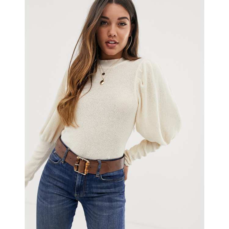 Asos balloon hotsell sleeve sweater