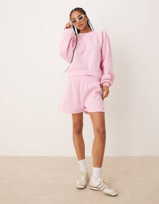 Asos Design Balloon Sleeve Sweatshirt
