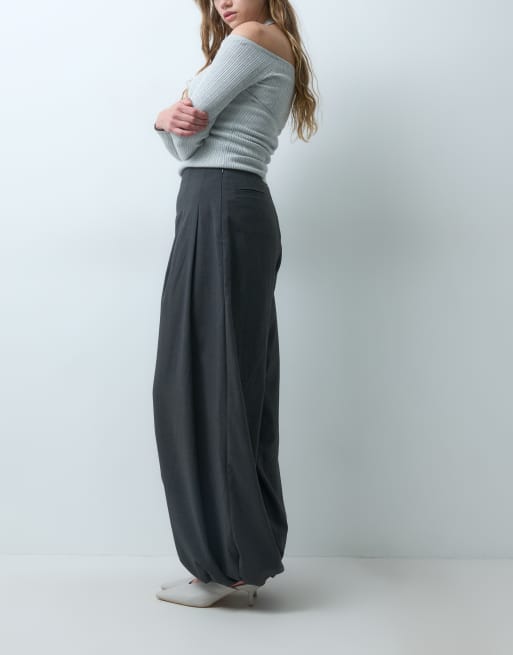 ASOS DESIGN balloonjogger in grijs, 2 van 5