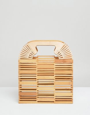 Bamboo Box Bag