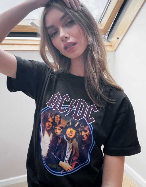 Korn Skjult Klassifikation ASOS DESIGN band t-shirt with ACDC print | ASOS