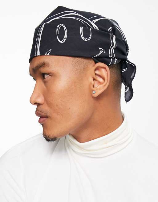 ASOS Bandana in Black for Men