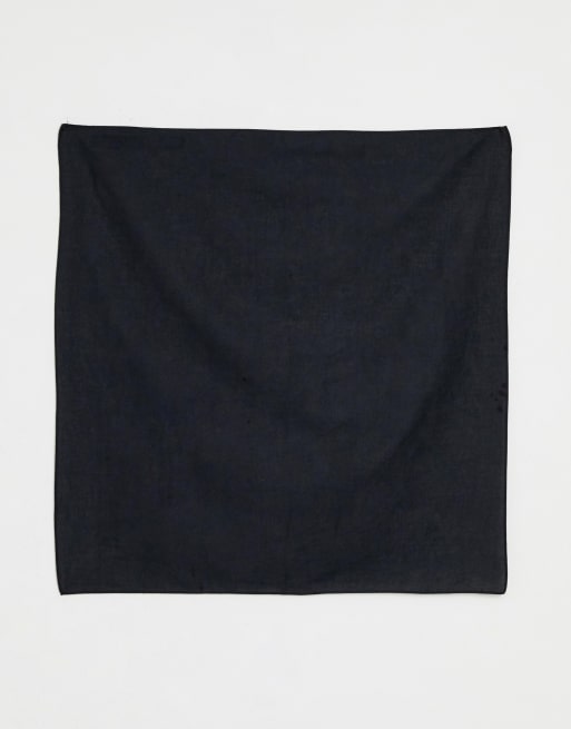 ASOS DESIGN - Bandana nera, 4 di 4