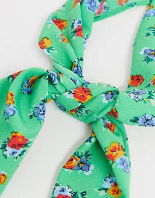 DesignBandeau À Asos DesignBandeau Asos Asos À Fleurs Vert DesignBandeau Fleurs Vert EWbeD92HIY
