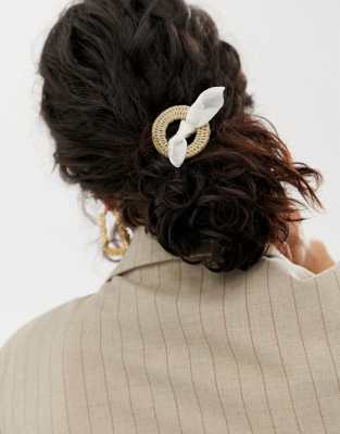 Ajouré Cercle Asos Avec Nœud Crème DesignBandeau Et Yf7b6myIgv